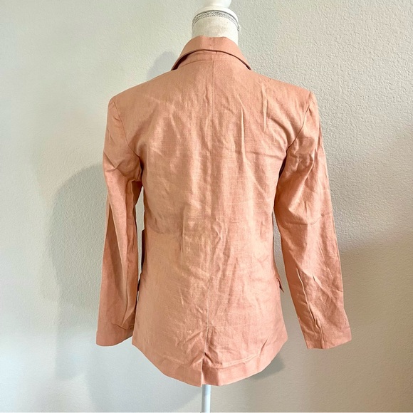 bishop + young Blush Double-Breasted Blazer - Picture 5 of 7